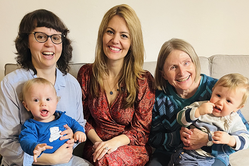 Redakteurin Monika Eckert begleitet eine wellcome-Ehrenamtliche in M&uuml;nchen, � Monika Eckert