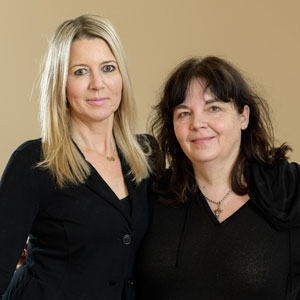 Angie Probst und Susanne Schimpf, wellcome Freising