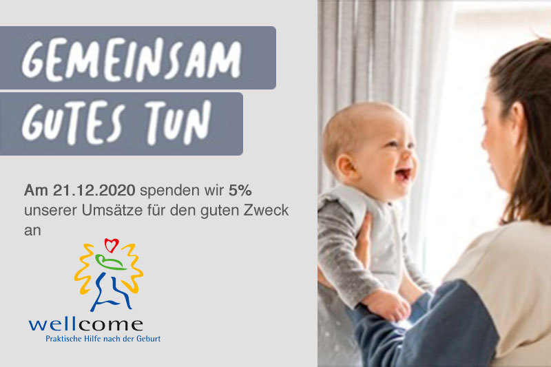 Gemeinsam-Stark-Tag - BabyOne unterstützt wellcome
